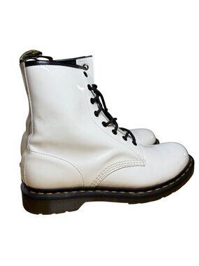Dr. Martens 1460 Women's Patent Leather Lace Up Boots Size 11